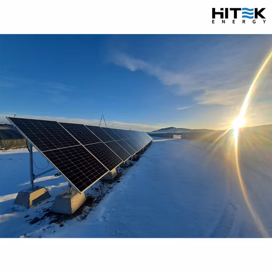 Painel Fotovoltaico 590W 600W 610W Preço para Sistema Solar